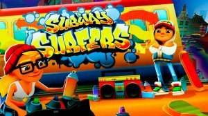Сбежала от охранника и его собаки .▶️ Subway Surfers ▶️  Сабвей Серф