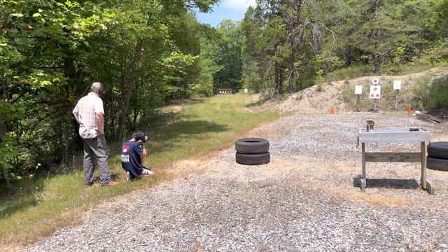 Adam is teaching Brodi responsible gun use смотреть онлайн