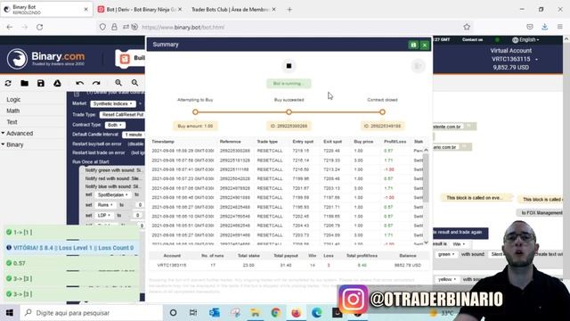 ✅ DOWNLOAD ROBÔ TRADER GRÁTIS - FREE BOT BINARY RESET CALL RESET PUT NINJA #26 - TRADER BOTS CLUB