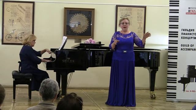 Н.Метнер, романсы. Исп. И.Погибенко (сопрано), Э.Роланова (ф-но)