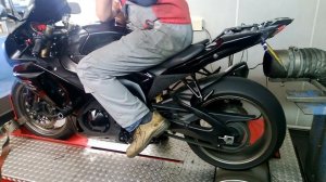 Ruthless Racing Suzuki GSX-R 1000 K9 (2009) on dyno @ Motoport Rockanje.