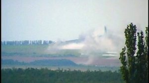 01.06.2014. 8:40. Саур-Могила. Обстрел карателями | Ukraine, Saur-Mogila