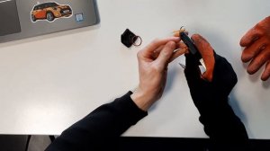 Замена батарейки в ключе BMW moto