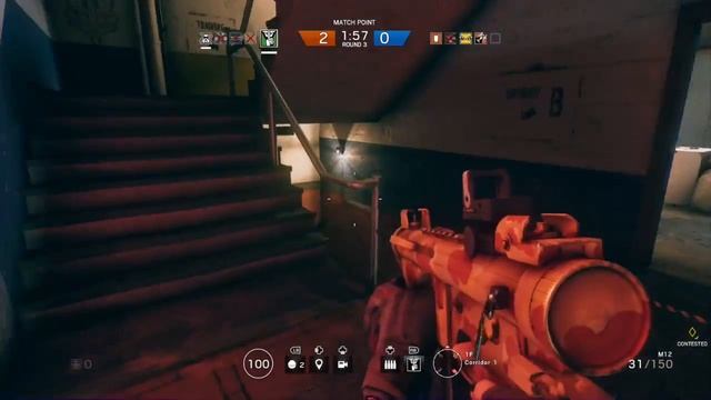 Rainbow Six Siege - caviera + impact grenade + frost trap = clutch смотреть онлайн
