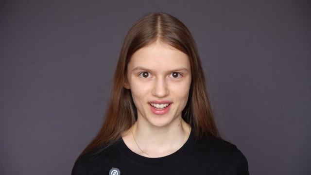 Александра Щичко. Актерская визитка на немецком языке