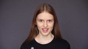 Александра Щичко. Актерская визитка на немецком языке