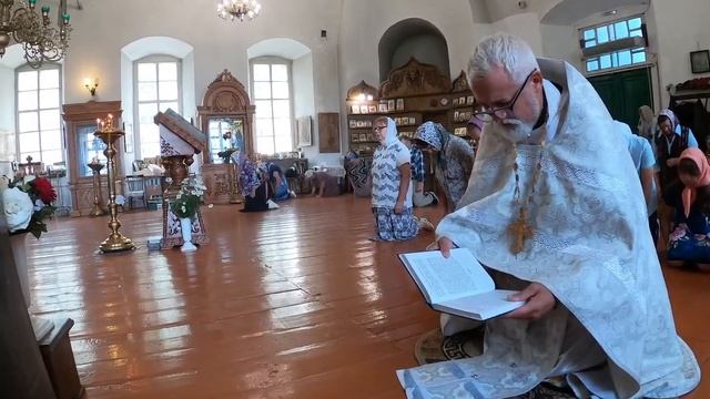 7 июля 2022г Рождество честного славного Пророка, Предтечи и Крестителя Господня Иоанна.В г.Горбато смотреть онлайн