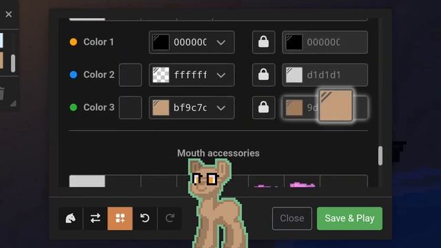 как сделать блики в глазах|Pony Town смотреть онлайн