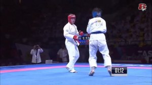 Natalia Safronova (RU) 65kg Ugiloy Zhumanova (UZ)