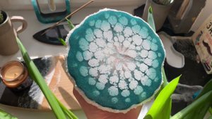 Как сделать красивый эффект в подстаканнике из эпоксидной смолы с КИТОМ и ТЕКСТУРНОЙ ПАСТОЙ