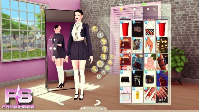 ✨ KOREAN CC FOLDER & SIM DOWNLOAD | CHANEL, GUCCI, BURBERRY+MORE!! | SIMS 4 LOOKBOOK смотреть онлайн