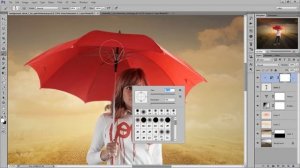Change Background & Adding Light Effects - Photoshop Tutorial