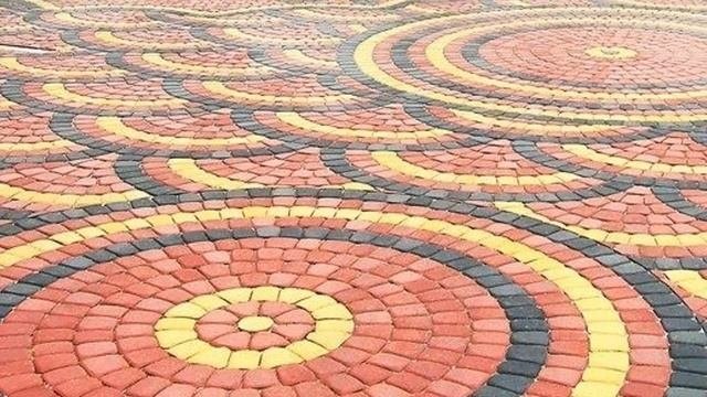 Тротуарная плитка. Лучшая подборка рисунка и укладка плитки .