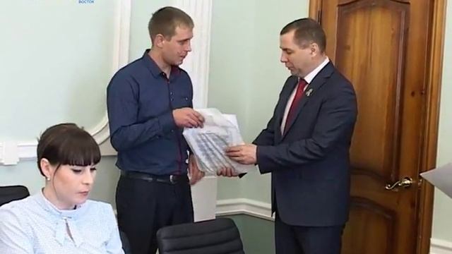 Вручение сертификатов