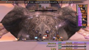 Final Fantasy X - Pbirdman Mod Walkthrough - Part 35 - Sinspawn Genais & 1st Overdrive Sin Battle