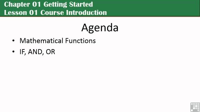 Microsoft Excel 2013 Course : Chapter 01 Getting Started - Lesson 1 Introduction смотреть онлайн