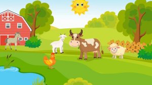 Весёлая ферма. Учим животных