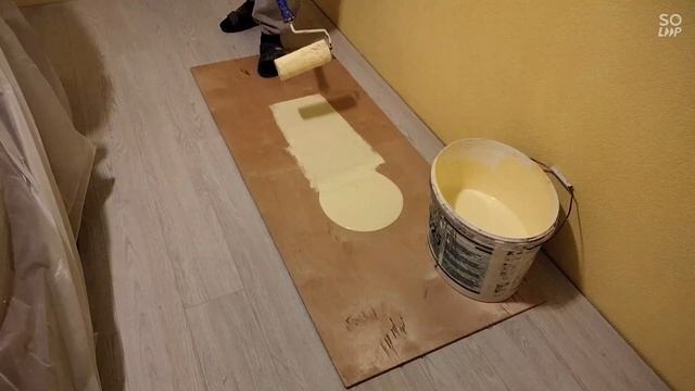 как покрасить обои не оставляя следов от валика