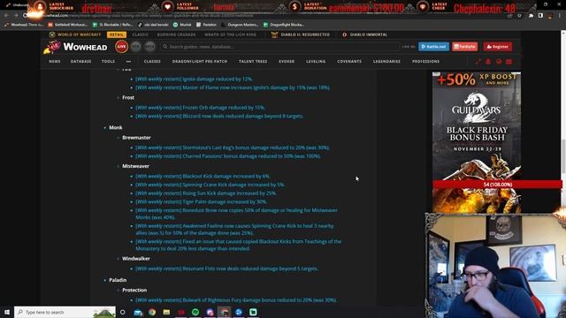 Dragonflight Tank Tuning Nov 22nd! смотреть онлайн