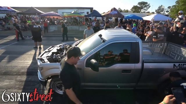 $40,000 Street Race Midnight Performance AWD F150 Texas vs Bully Tuned Big Tire Lightning Cali Nat смотреть онлайн