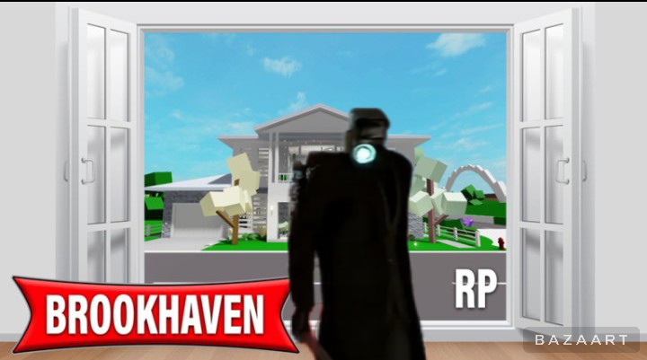 СКИБИДИ Туалет CAMERAMAN PLONGER BROOKHAVEN RP ROBLOX РОБЛОКС