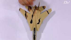 F-14 TOMCAT, Сборка, покраска и доработка модели, Scale 1/72