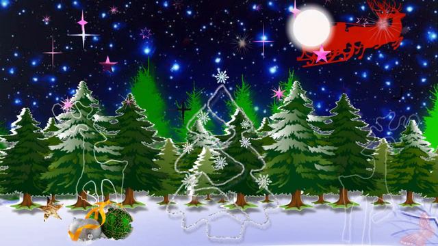 Красивый новогодний футаж 3 смотреть онлайн