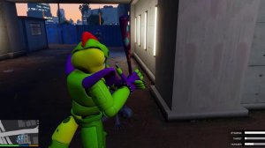 ГТА 5 ФНАФ АНИМАТРОНИКИ -  КАК ГЛАМРОК АНИМАТРОНИКИ СПАСАЛИ БЕЙБИ ОТ SCP 173 СТАТУЯ Multi Pulti