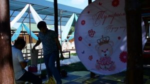 как натянуть баннер на металлический каркас. домалак баннер қалай жасалады. #круглыйбаннер