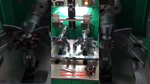 DC motor stator winding machine, ceiling fan flying fork type automatic winding machine