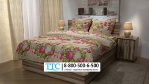 Комплект постельного белья «Жостово». ttstv.ru