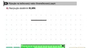 Rýsování geometrických útvarů, Geometrie 3.ročník, strana 14, cvičení 3