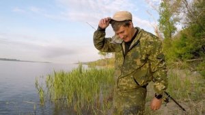 #7 Ловля Белого Хищника на Реке Рыбалка на Течении с Берега. Поклевка Рыбы на Донки - Закидушки