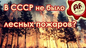 В СССР не было лесных пожаров (перезалив с ютуба)