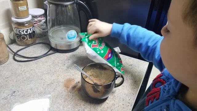 Готовим какао в микроволновке