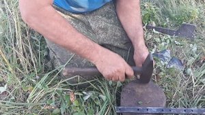 Замена пятки в полевых условиях,ремонт сегментной косилки и чуточку юмора)))