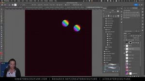 Rainbow Fun with Photoshop brushes - Tips & Tricks