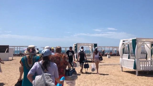 Станица #Благовещенская. Дорога/ обстановка на КОСЕ #море #бугазскаякоса #анапа