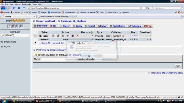 PHP Importing and Export Databse from phpmyadmin | Database Export Import in phpmyadmin