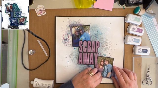 Scrapbooking Process Video: Scrap Away May I Scraplift You