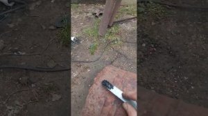 распил ацетиленового баллона