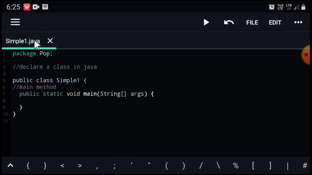 Simple Java Programming|| Basic java Code #shortvideo смотреть онлайн