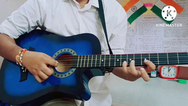 Jana gana Mana on Guitar National Anthem  Celebrating 75th Year of Independence Day 