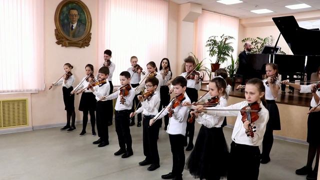 Поздравление с Рождеством от ДШИ Римского-Корсакова смотреть онлайн