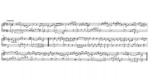 Dietrich Buxtehude - Suite in E, BuxWV 236. {w/ score.}
