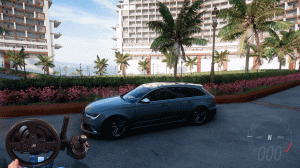 AUDI RS6 Avant. 650 л.с. Gameplay Forza Horizon 5 руль+ кпп  Thrustmaster T300