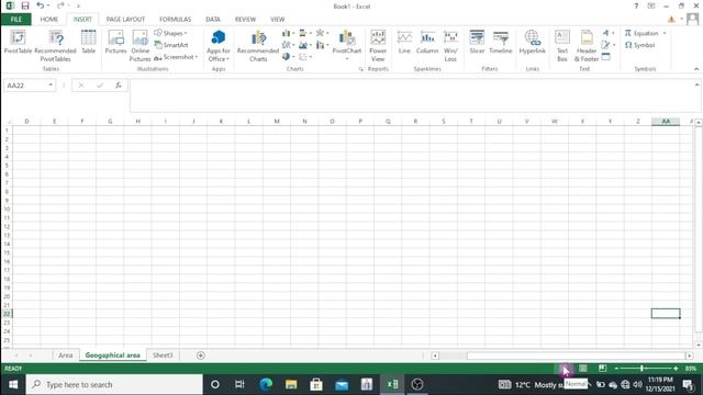 How to use Basic Microsoft Excel, Componants of Excel Screen Explained