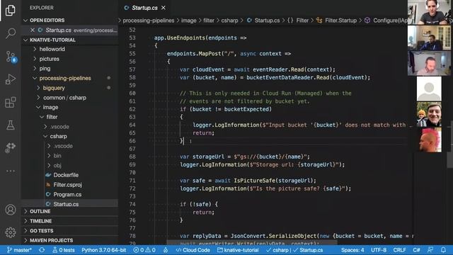 Knative demo: Image processing pipeline смотреть онлайн