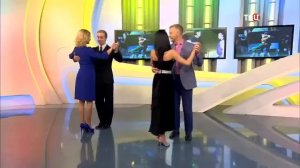 Александр Десятов и Мария Макаренко на ТВ