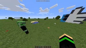 Обзор мода. Cosmic Npcs [ Minecraft ]